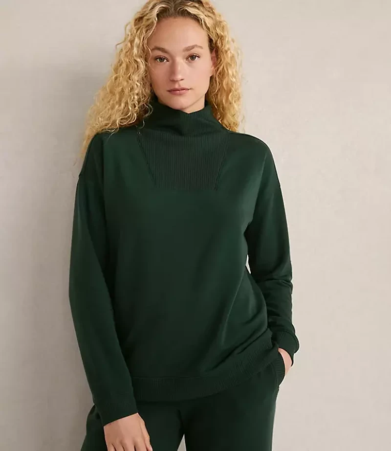 Haven Well Within Fleece Crossover Sweatshirt