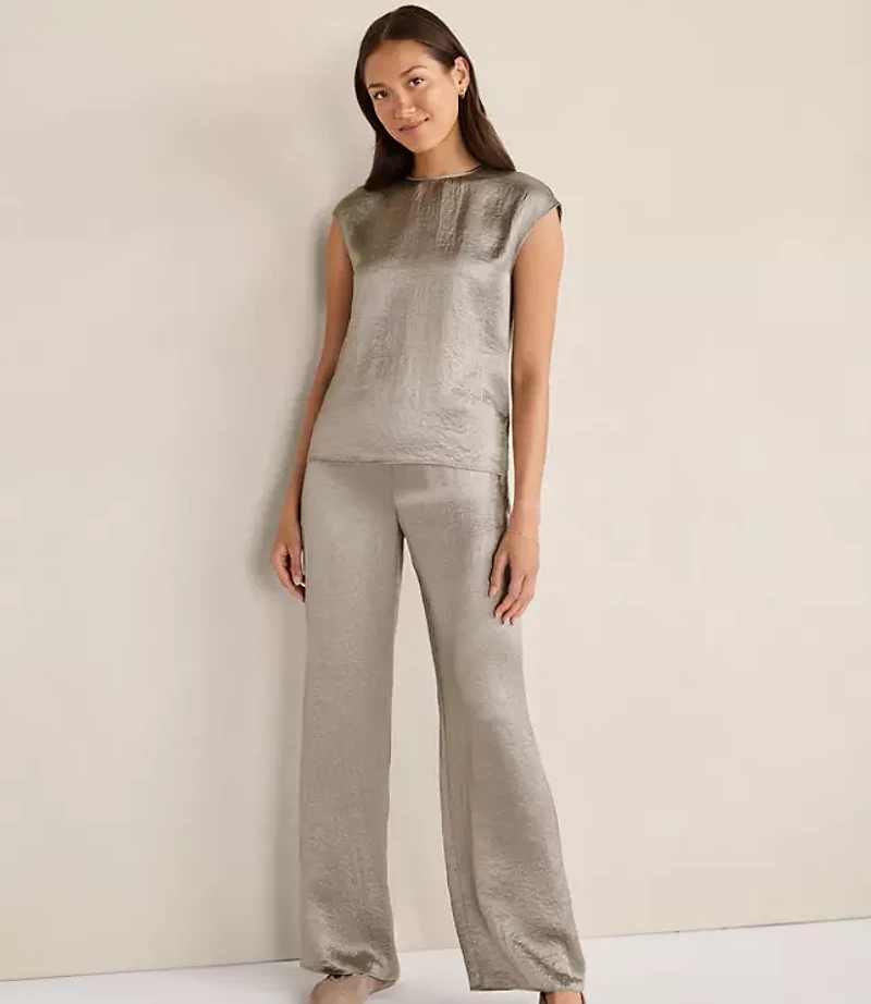 Haven Well Within Luxe Crinkle Shine Top