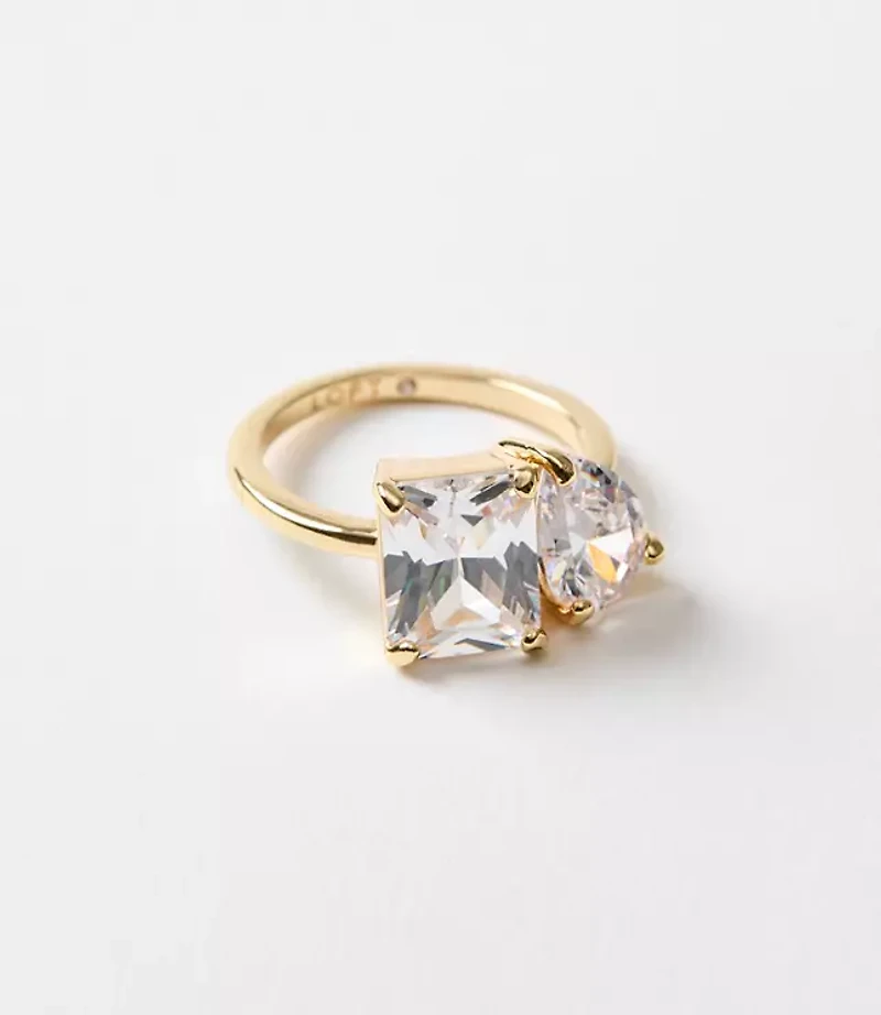 Sparkle Cluster Ring