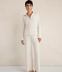 Haven Well Within Organic Cotton Cashmere Waffle Wide Leg Pants