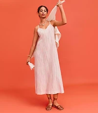 Petite Lou & Grey Striped Cami Maxi Pocket Dress