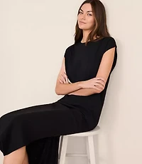 Petite Lou & Grey Muscle Tee Midi Pocket Dress