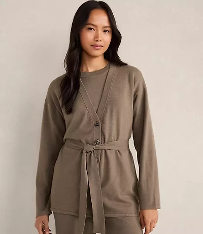 Haven Well Within Relaxed Jersey Cardigan