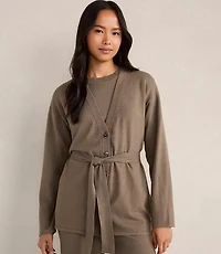 Haven Well Within Relaxed Jersey Cardigan