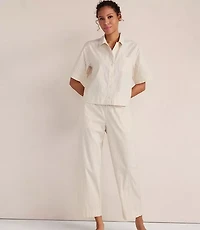 Haven Well Within Organic Cotton Poplin Scattered Floral Pajama Pants