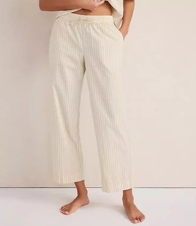 Haven Well Within Organic Cotton Poplin Scattered Floral Pajama Pants