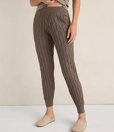 Haven Well Within Organic Cotton Cashmere Cable Joggers