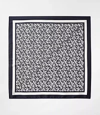 Floral Cluster Square Scarf