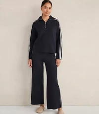 Haven Well Within Sporty Stripe Half-Zip Pullover