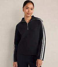 Haven Well Within Sporty Stripe Half-Zip Pullover