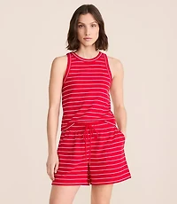 Petite Lou & Grey Striped Terrysoft Tank Top