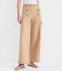 Petite Mariner Pants Twill