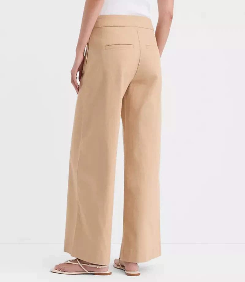 Petite Mariner Pants Twill