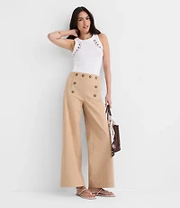 Petite Mariner Pants Twill