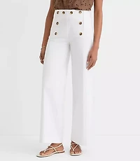 Petite Mariner Pants Twill