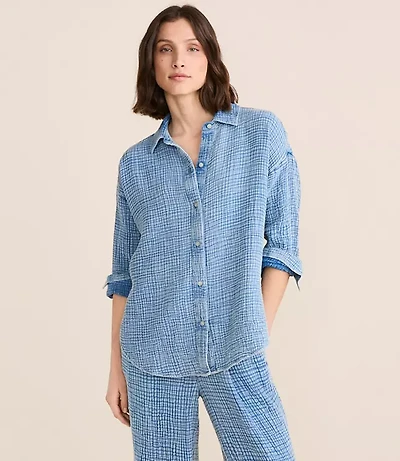 Petite Lou & Grey Triple Cloth Shirt