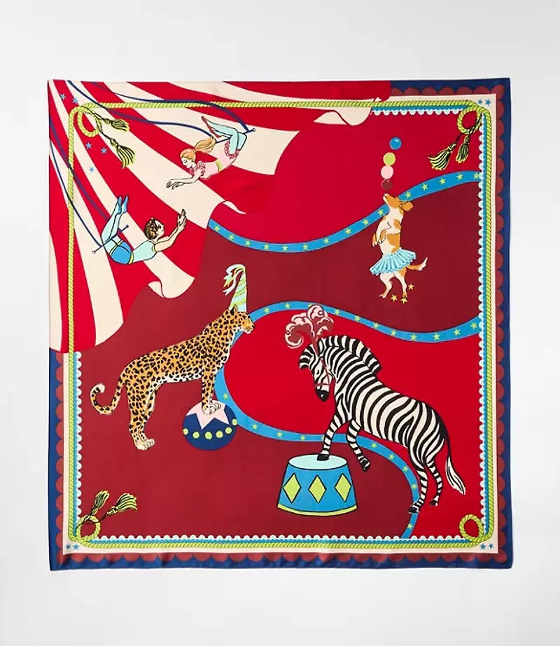 Circus Square Scarf