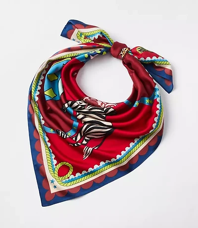 Circus Square Scarf