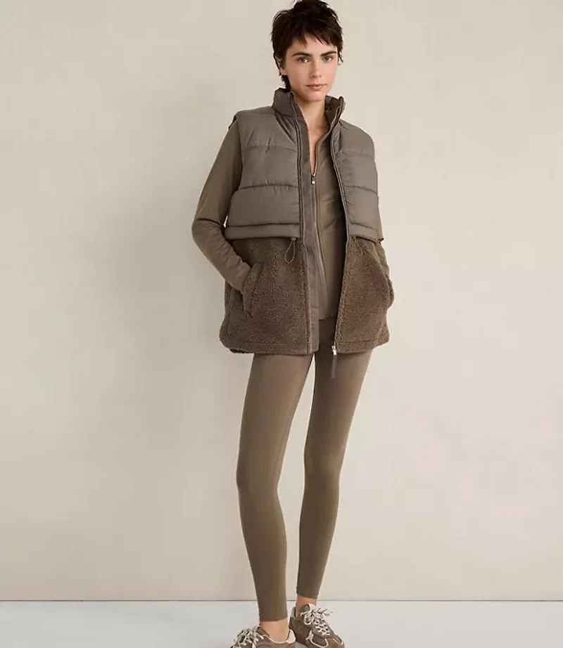 Haven Well Within Sherpa Puffer Vest