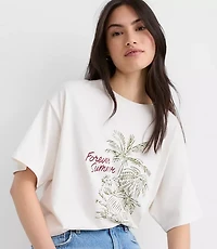 Forever Summer Oversized Jersey Modern Tee