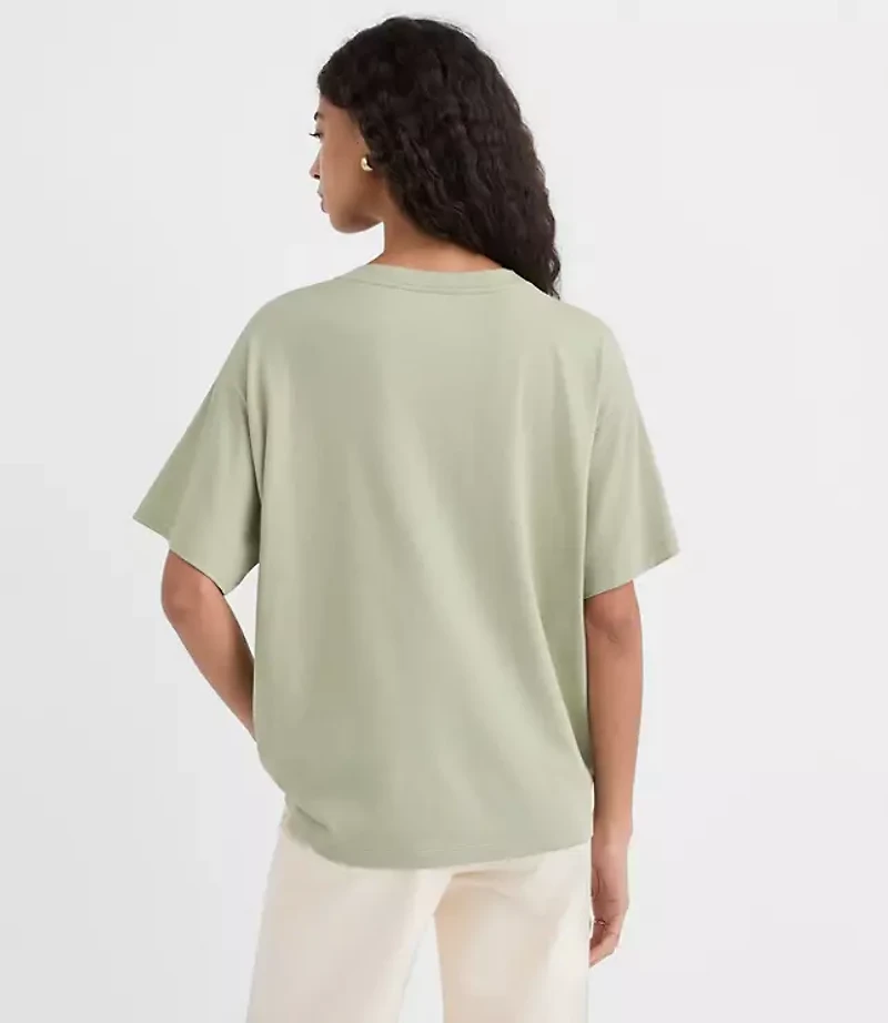 Vacation Oversized Jersey Modern Tee