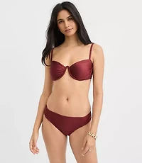 LOFT Beach Ruched Underwire Bikini Top