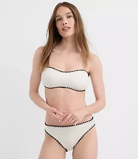 LOFT Beach Whipstitched Bikini Bottom