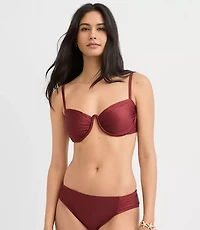 LOFT Beach Side Ruched Bikini Bottom