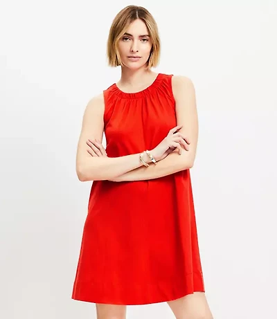 Petite Jersey Seamed Mini Dress
