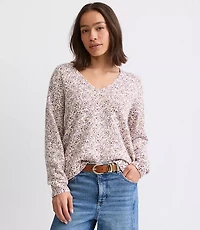 Floral Relaxed Sweater