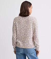 Floral Relaxed Sweater