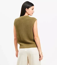 Ribbed Pocket Sweater Vest