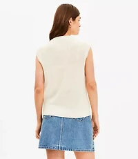 Ribbed Pocket Sweater Vest