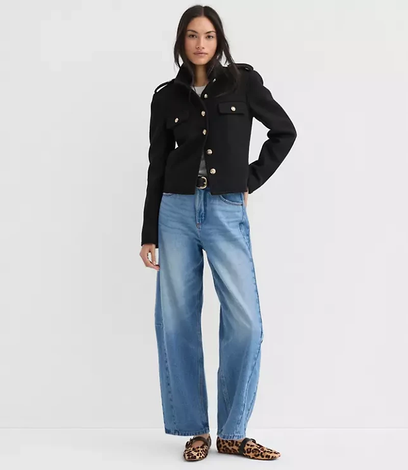 Braided Trim Cadet Jacket