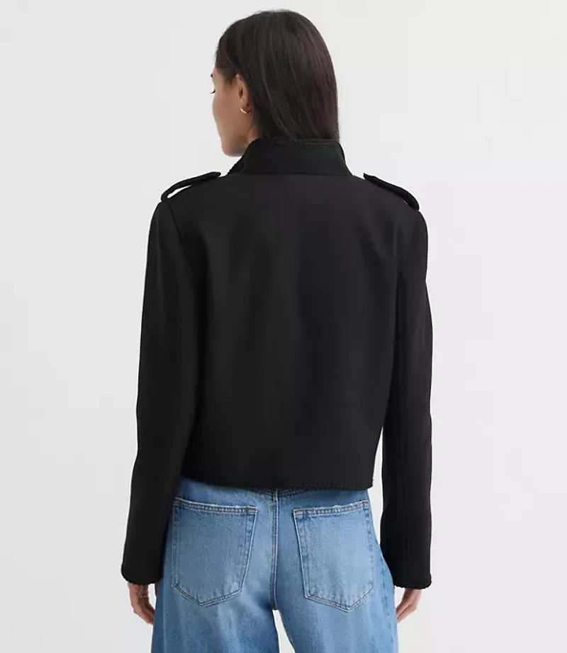Braided Trim Cadet Jacket