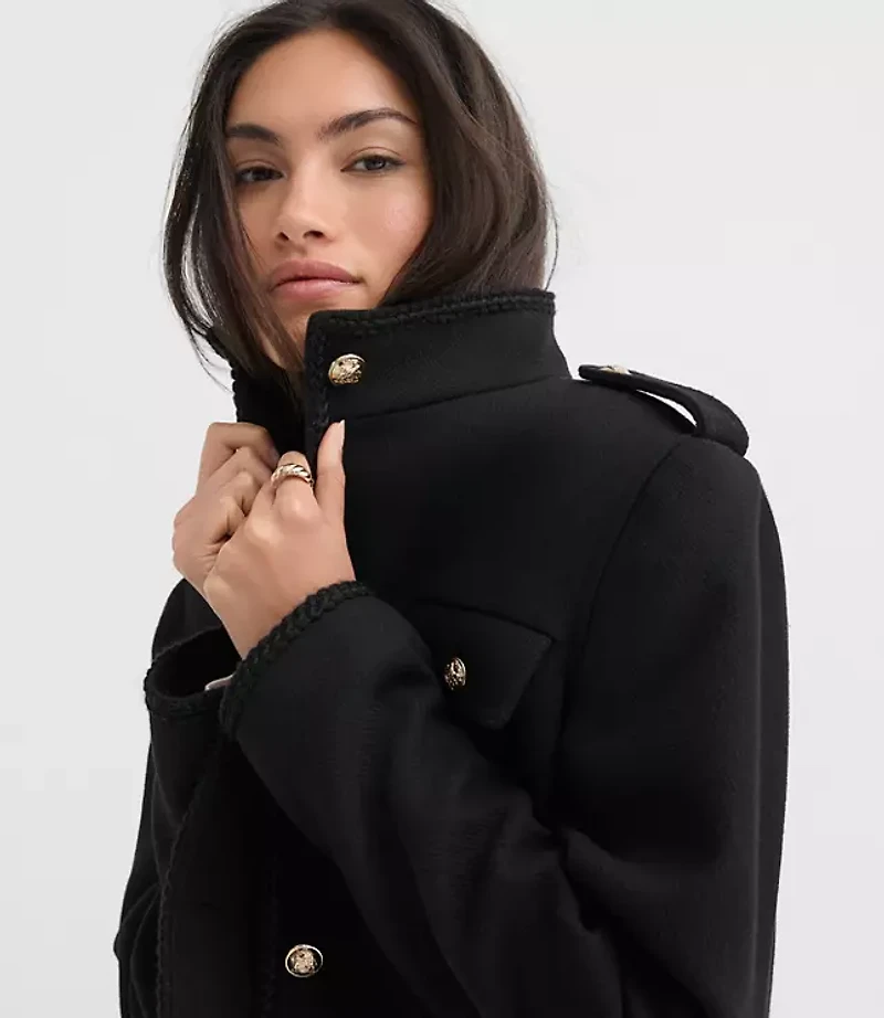 Braided Trim Cadet Jacket