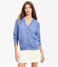 V-Neck Pocket Cardigan