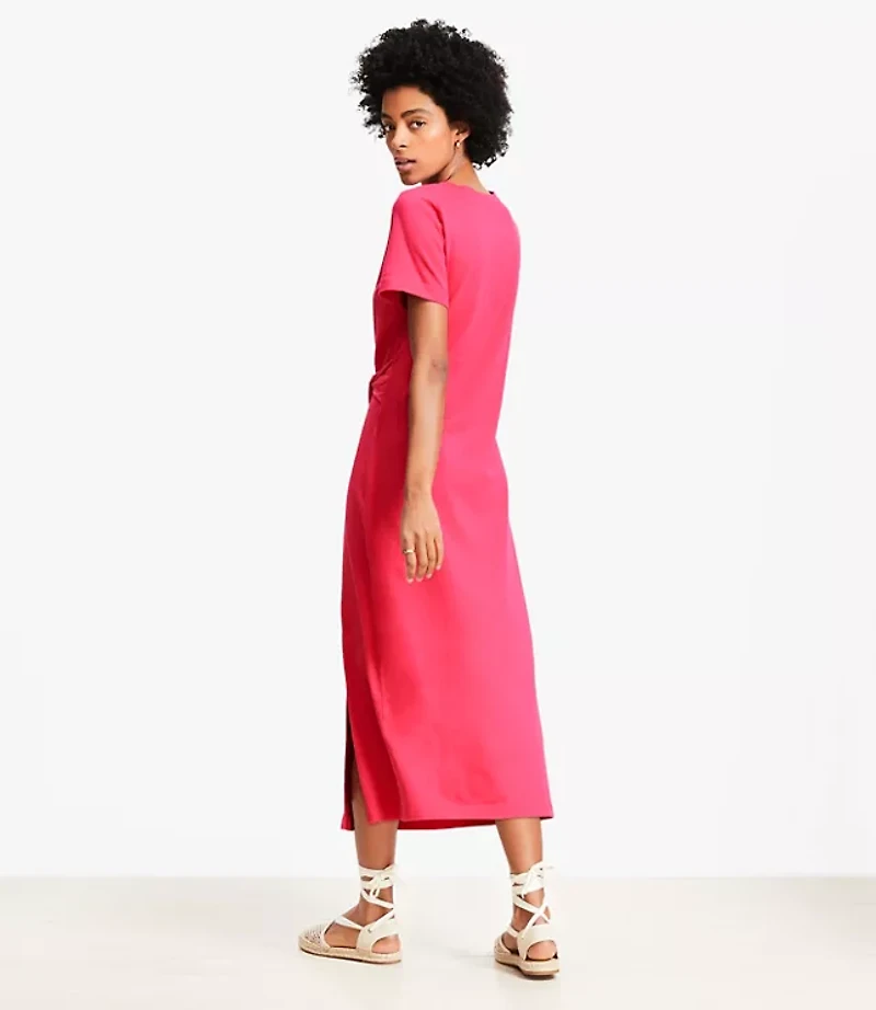 Petite Twist Midi Dress
