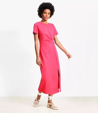 Petite Twist Midi Dress