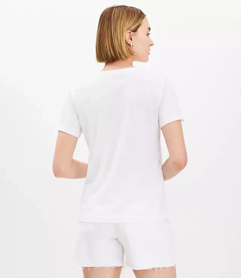 Petite Positano Everyday Crew Tee