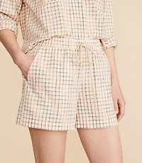 Lou & Grey Plaid Shorts
