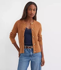 Flecked Sweater Jacket