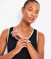 Perfect Ribbed Scoop Neck Tank Top