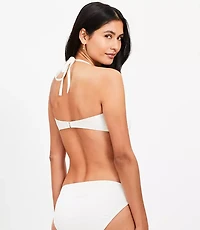 LOFT Beach U Wire Bandeau Bikini Top