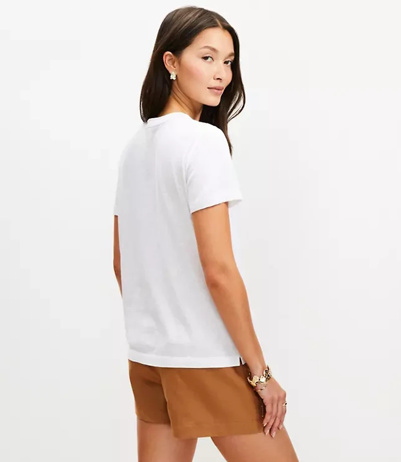 Petite Spritz Season Everyday Crew Tee