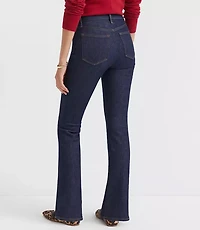 Mid Rise Boot Jeans Classic Rinse Wash