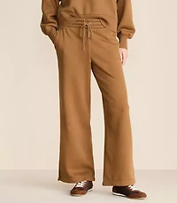 Lou & Grey Elite Fleece Wide Leg Sweatpants