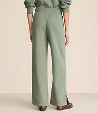 Lou & Grey Elite Fleece Wide Leg Sweatpants