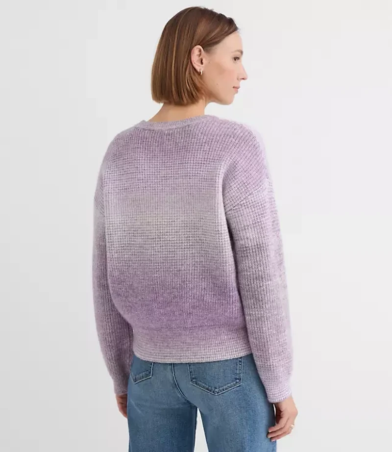 Spacedye Textured Sweater