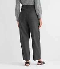 Tailored Barrel Pants Brushed Flannel